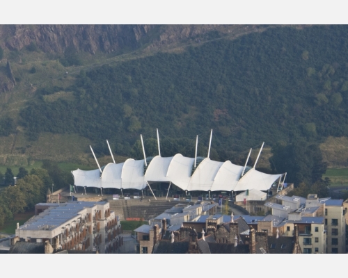 Edinburské vědecké centrum Our Dynamic Earth. Také sem směřuje celá řada návštěvníků skotské metropole. Edinburské vědecké centrum Our Dynamic Earth. Také sem směřuje celá řada návštěvníků skotské metropole.